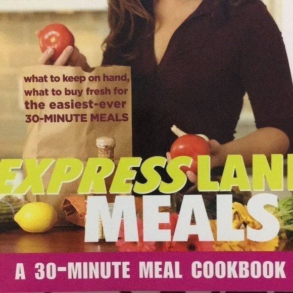 𝅺RACHEL Ray Express Lane Meals Cookbook Softcover 2006 - Picture 2 of 7